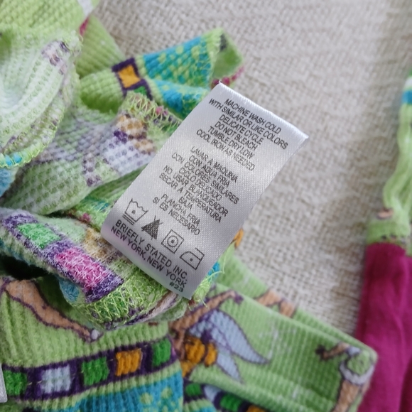 tinkerbell ♡ pajama set disney y2k vintage fairy - Picture 9 of 9
